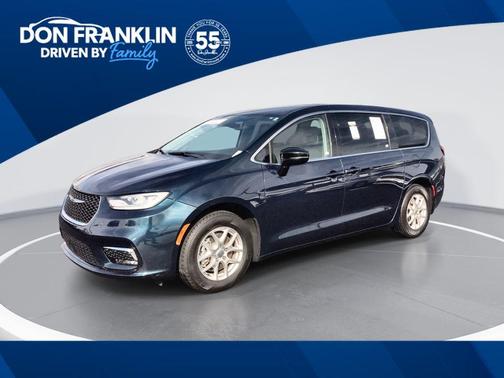 Fathom Blue Pearlcoat 2024 Chrysler Pacifica Touring-L