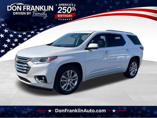 Iridescent Pearl Tricoat 2021 Chevrolet Traverse High Country