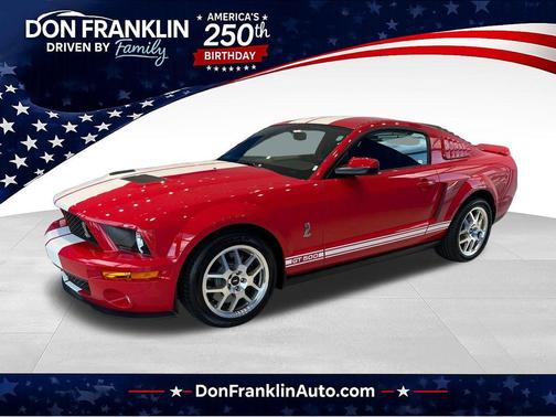 Red 2007 Ford Shelby GT500 Base