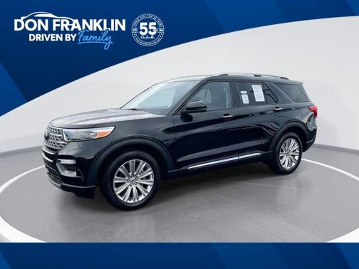 Agate Black Metallic 2023 Ford Explorer Limited
