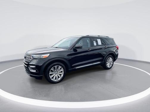Agate Black Metallic 2023 Ford Explorer Limited