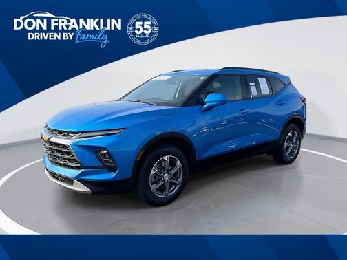 Rip Tide Blue 2024 Chevrolet Blazer LT