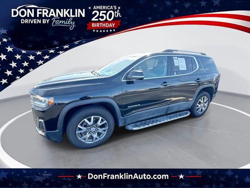 Ebony Twilight Metallic 2023 GMC Acadia SLE
