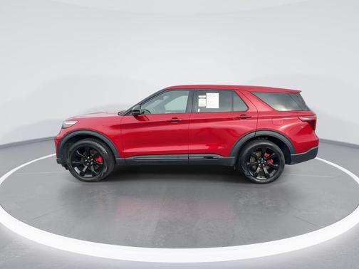 Red Metallic 2022 Ford Explorer ST