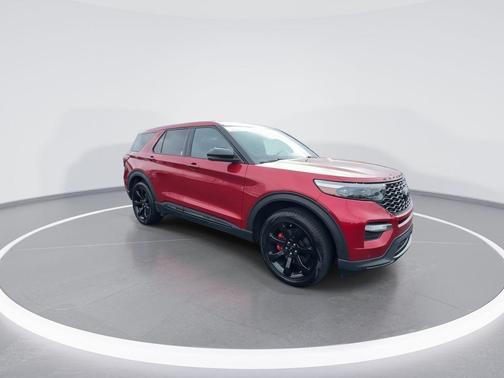Red Metallic 2022 Ford Explorer ST