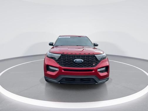 Red Metallic 2022 Ford Explorer ST