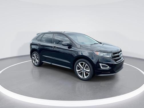 Shadow Black 2018 Ford Edge Sport