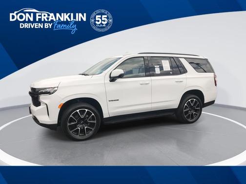Summit White 2023 Chevrolet Tahoe RST