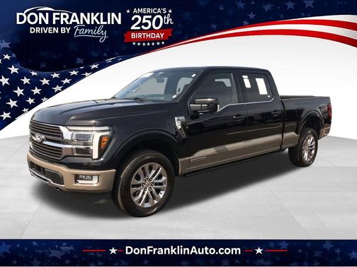 Agate Black Metallic 2025 Ford F-150 King Ranch
