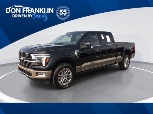 Agate Black Metallic 2025 Ford F-150 King Ranch