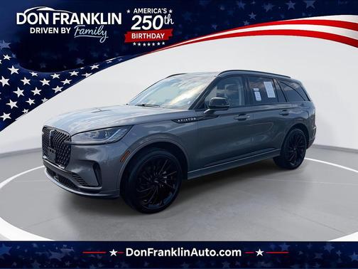 Gray Metallic 2025 Lincoln Aviator Reserve AWD