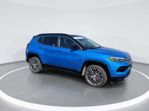 Laser Blue 2022 Jeep Compass Limited