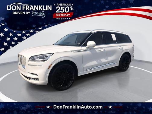 White 2021 Lincoln Aviator Reserve AWD