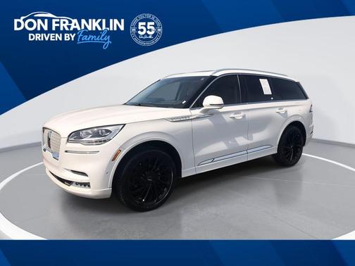 White 2021 Lincoln Aviator Reserve AWD