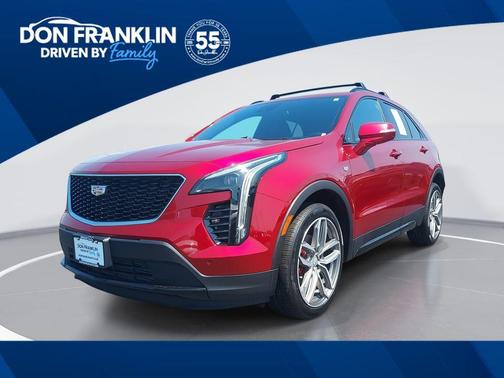 Red 2021 Cadillac XT4 Sport