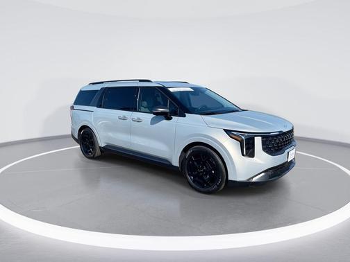 Ivory Silver 2025 Kia Carnival SX Prestige