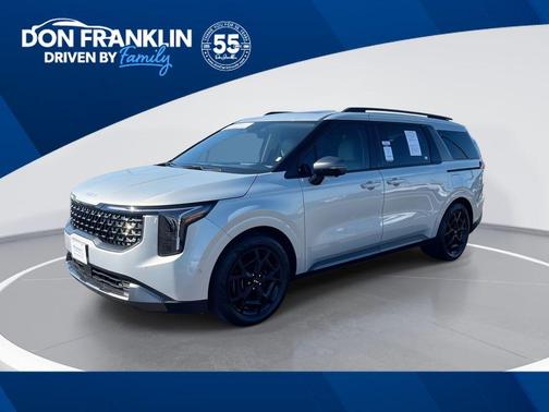 Ivory Silver 2025 Kia Carnival SX Prestige
