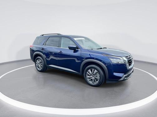 Deep Ocean Blue 2025 Nissan Pathfinder SV