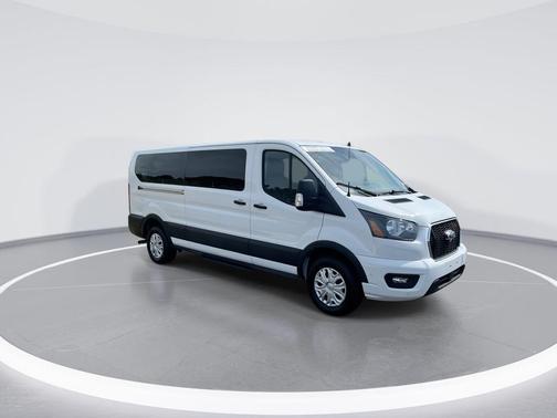 Oxford White 2023 Ford Transit-350 XLT