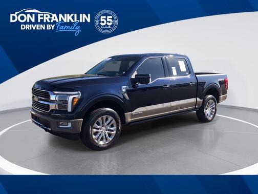 Antimatter Blue Metallic 2025 Ford F-150 King Ranch