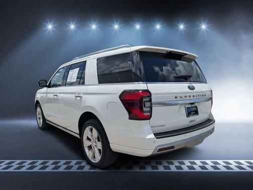 Star White Metallic Tri-Coat 2023 Ford Expedition Platinum