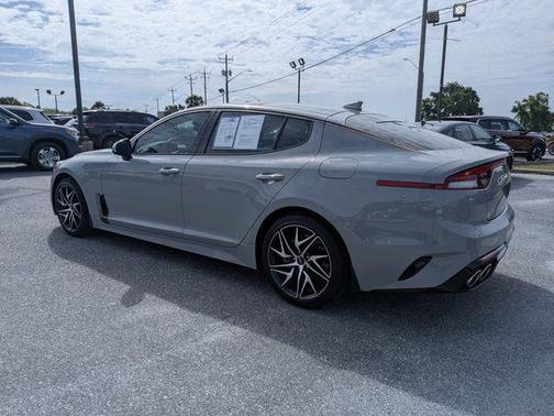 Ceramic Silver 2023 Kia Stinger GT-Line