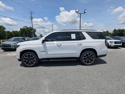 Summit White 2021 Chevrolet Tahoe 4WD RST