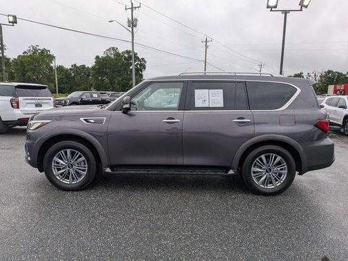 Anthracite Gray 2024 INFINITI QX80 Luxe