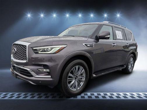 Anthracite Gray 2024 INFINITI QX80 Luxe