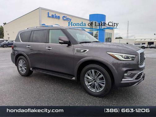 Anthracite Gray 2024 INFINITI QX80 Luxe
