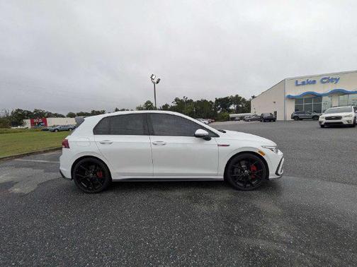 Opal White 2024 Volkswagen Golf GTI 2.0T SE DSG