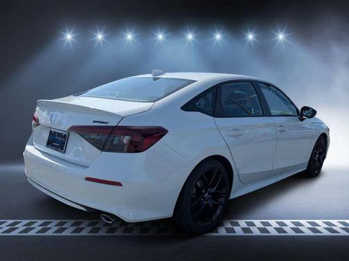 Platinum White Pearl 2026 Honda Civic Sport