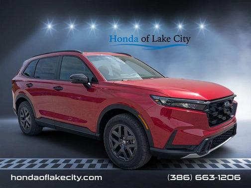 Radiant Red Metallic 2026 Honda CR-V Hybrid TrailSport AWD