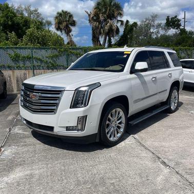 Crystal White Tricoat 2020 Cadillac Escalade Platinum