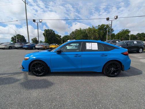 Boost Blue Pearl 2024 Honda Civic Sport