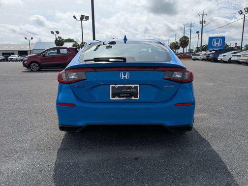 Boost Blue Pearl 2024 Honda Civic Sport