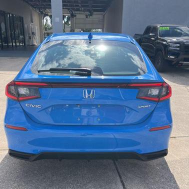 Boost Blue Pearl 2024 Honda Civic Sport