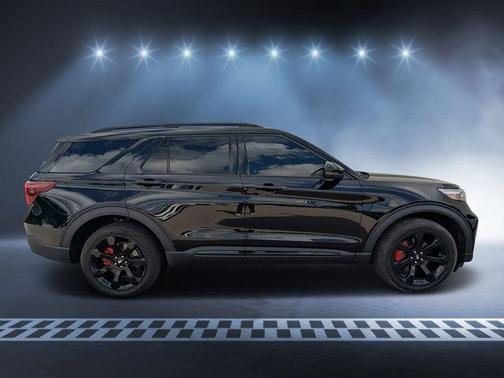 Agate Black Metallic 2023 Ford Explorer ST