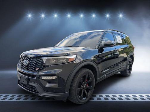 Agate Black Metallic 2023 Ford Explorer ST