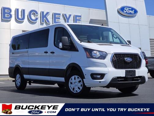 Oxford White 2025 Ford Transit-350 XLT