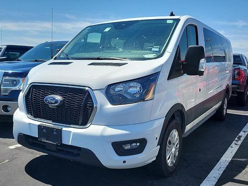 Oxford White 2025 Ford Transit-350 XLT