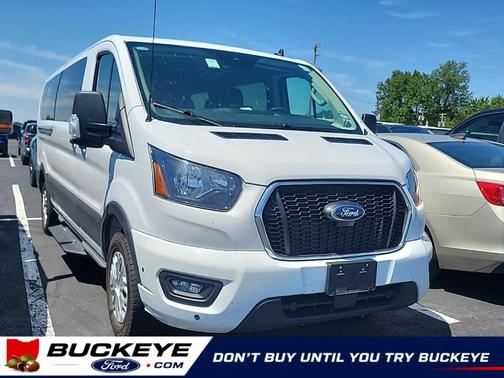 Oxford White 2025 Ford Transit-350 XLT