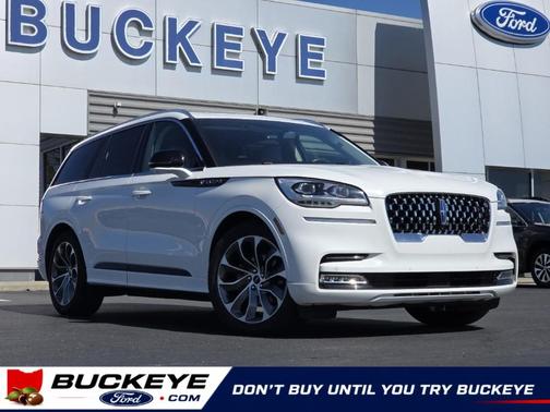 Pristine White 2023 Lincoln Aviator Grand Touring