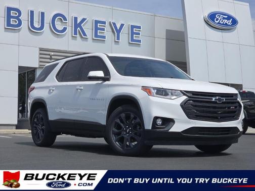 Summit White 2021 Chevrolet Traverse RS