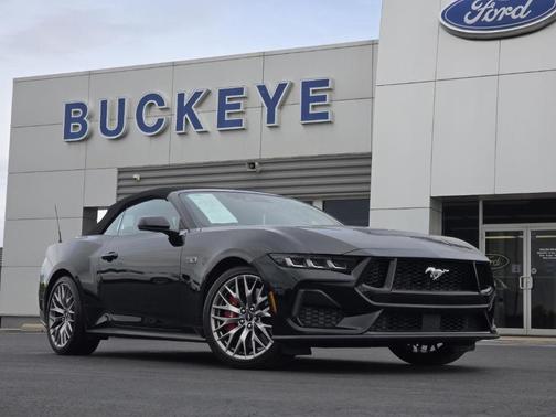 Shadow Black 2025 Ford Mustang GT Premium