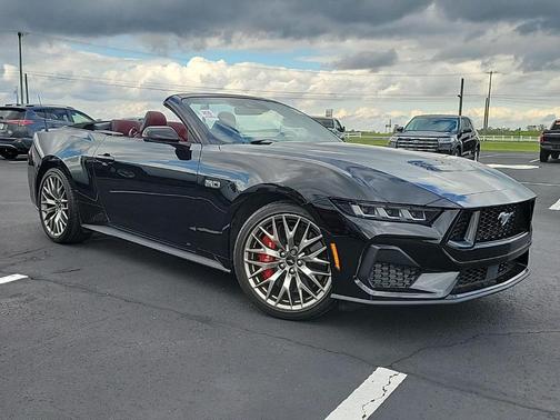 Shadow Black 2025 Ford Mustang GT Premium