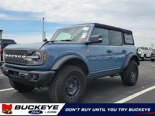 Azure Gray Metallic 2025 Ford Bronco Badlands