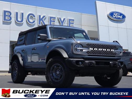 Azure Gray Metallic 2025 Ford Bronco Badlands