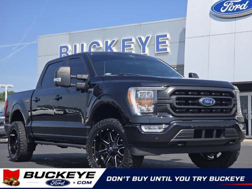 Agate Black 2021 Ford F-150 XLT