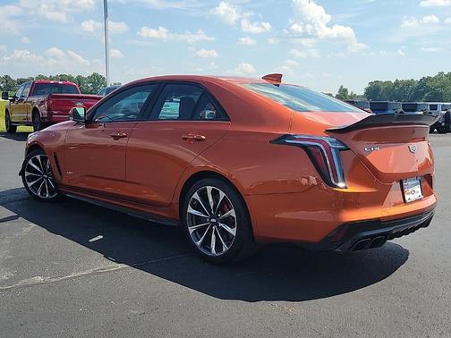 Blaze Orange Metallic 2022 Cadillac CT4-V Blackwing